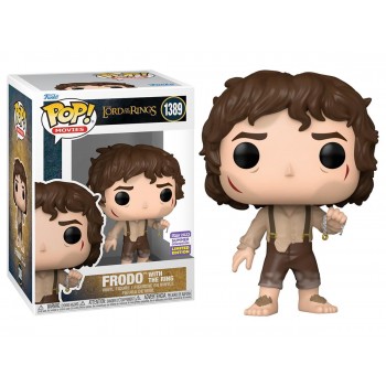 Funko Pop Movies The Lord Of The Rings - Frodo With The Ring Convention Limited Edition No:1389