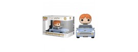 Funko Pop Rides Super Deluxe: Harry Potter Chamber of Secrets Anniversary 20th - Ron Weasley in Flyi