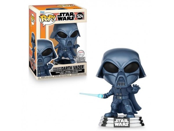 Funko Pop Star Wars: Concept Series - Darth Vader Exclusively at Disney No:524 Bobble-Head