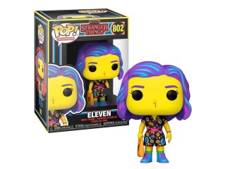 Funko Pop Stranger Things Eleven in Mall Outfit Black Light Special Edition