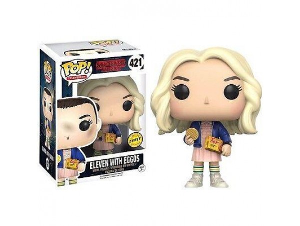 Funko Pop Stranger Things Eleven With Eggos Limited Chase Edt