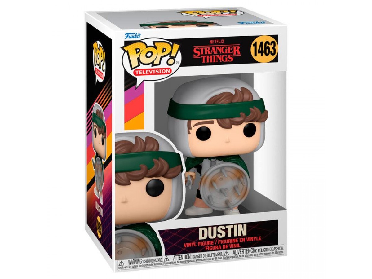 Funko Pop Television: Stranger Things Dustin With Shield No:1463