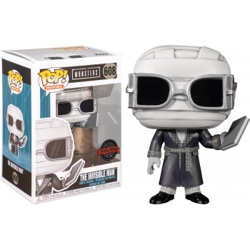 Funko Pop The Invisible Man Black And White Figürü Special Edition
