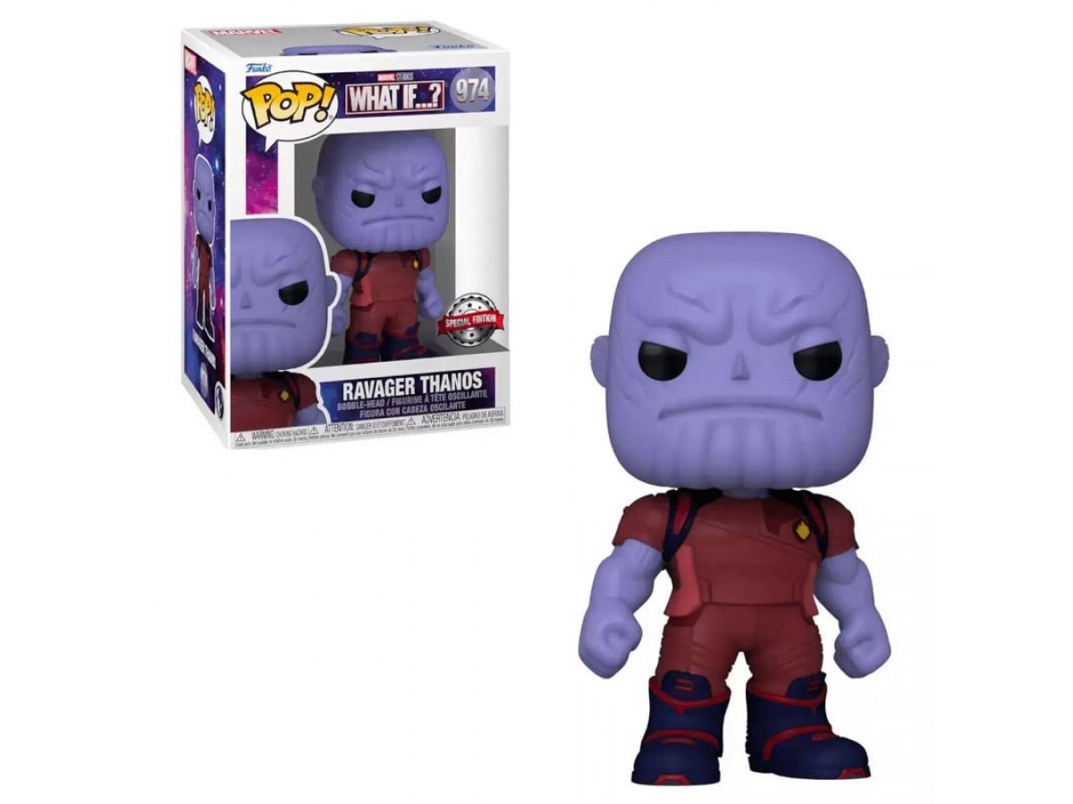 Funko Pop : What If...? - Ravager Thanos Special Edition No:974 Bobble-Head