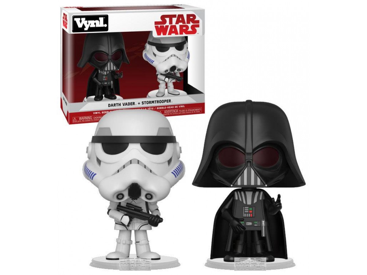 Funko Vynl Star Wars Darth Vader + Stormtrooper Figür