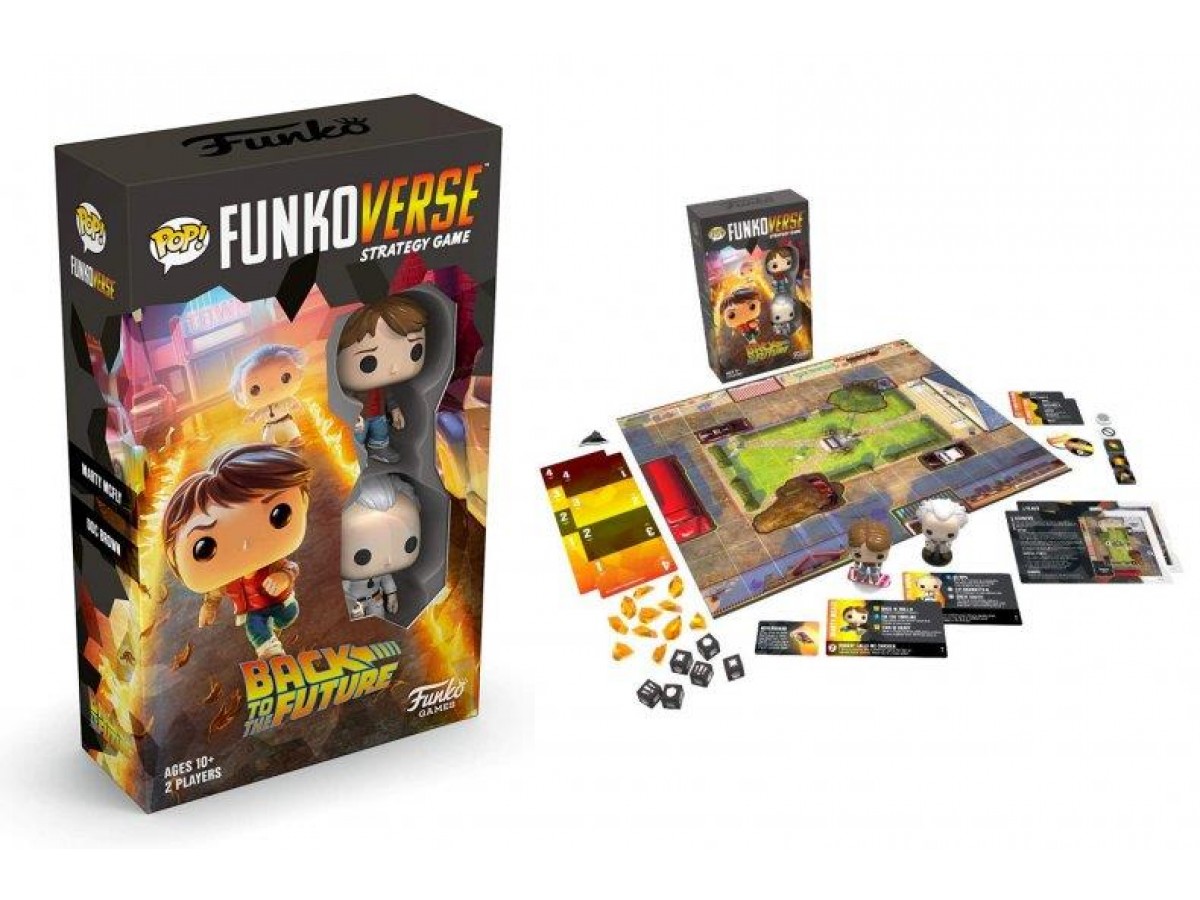 Funkoverse Back To The Future Strategy Game (4 Pack)