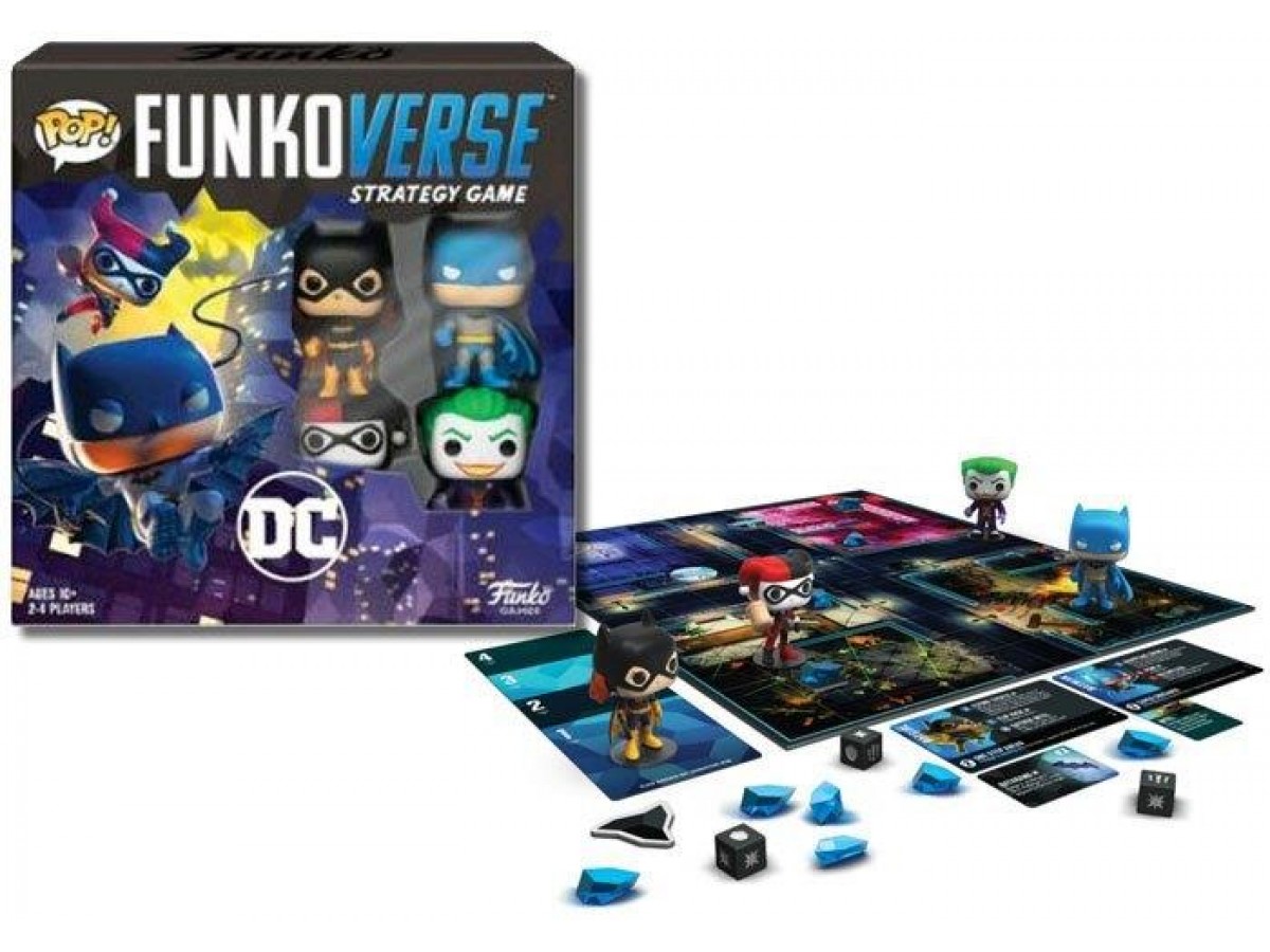 Funkoverse Dc Comics Strategy Game (4 Pack)