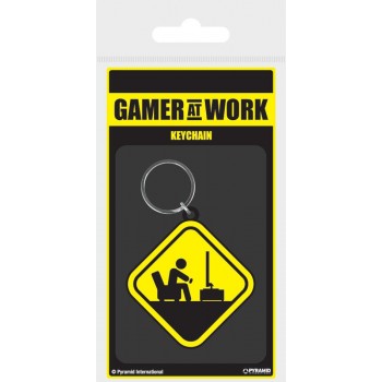 Gamer At Work - Lisansli Anahtarlık