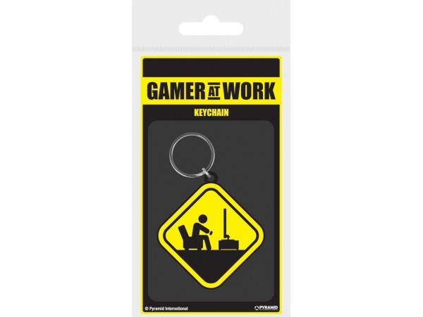 Gamer At Work - Lisansli Anahtarlık
