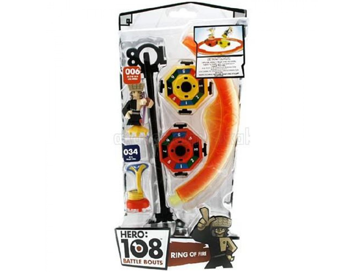 Hero 108 Battle Bouts Ring Of Fire Set
