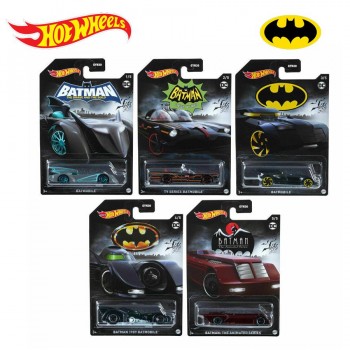 Hot Wheels Batman The Animated Series Batmobile 5'li Set