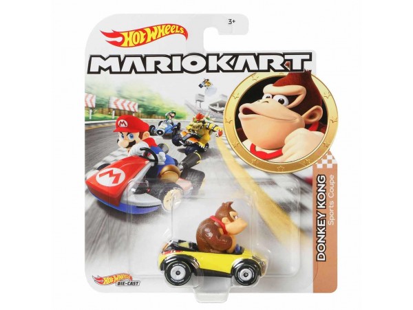 Hot Wheels Mario Kart - Donkey Kong - Sports Coupe