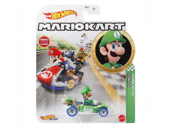Hot Wheels Mario Kart - Luigi - Circuit Special