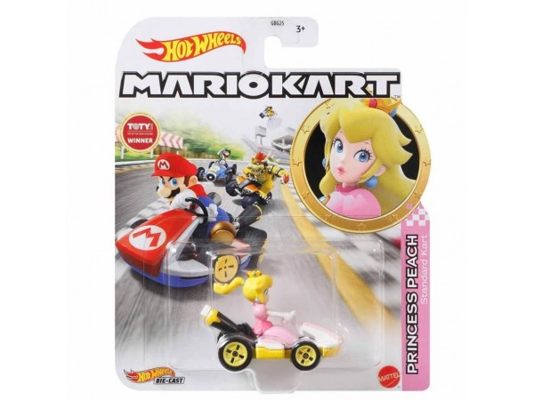 Hot Wheels Mario Kart - Princess Peach - Standard Kart