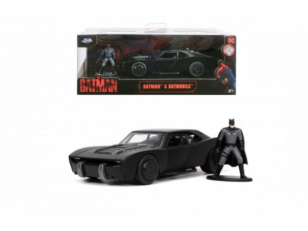 Jada The Batman Batmobile & Batman 2022 1:32 Model Araba 14cm