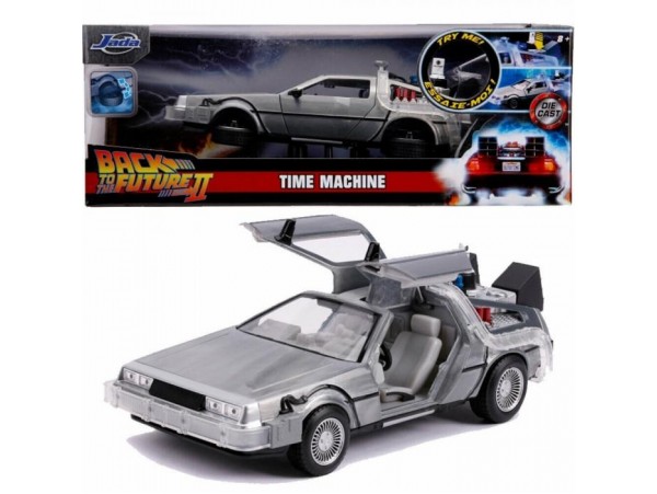 Jada Toys Hollywood Rides 1:24 Scale Back To The Future - Time Machine