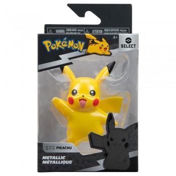Jazwares Pokemon Select Series Pikachu Metalik Figür 8 Cm