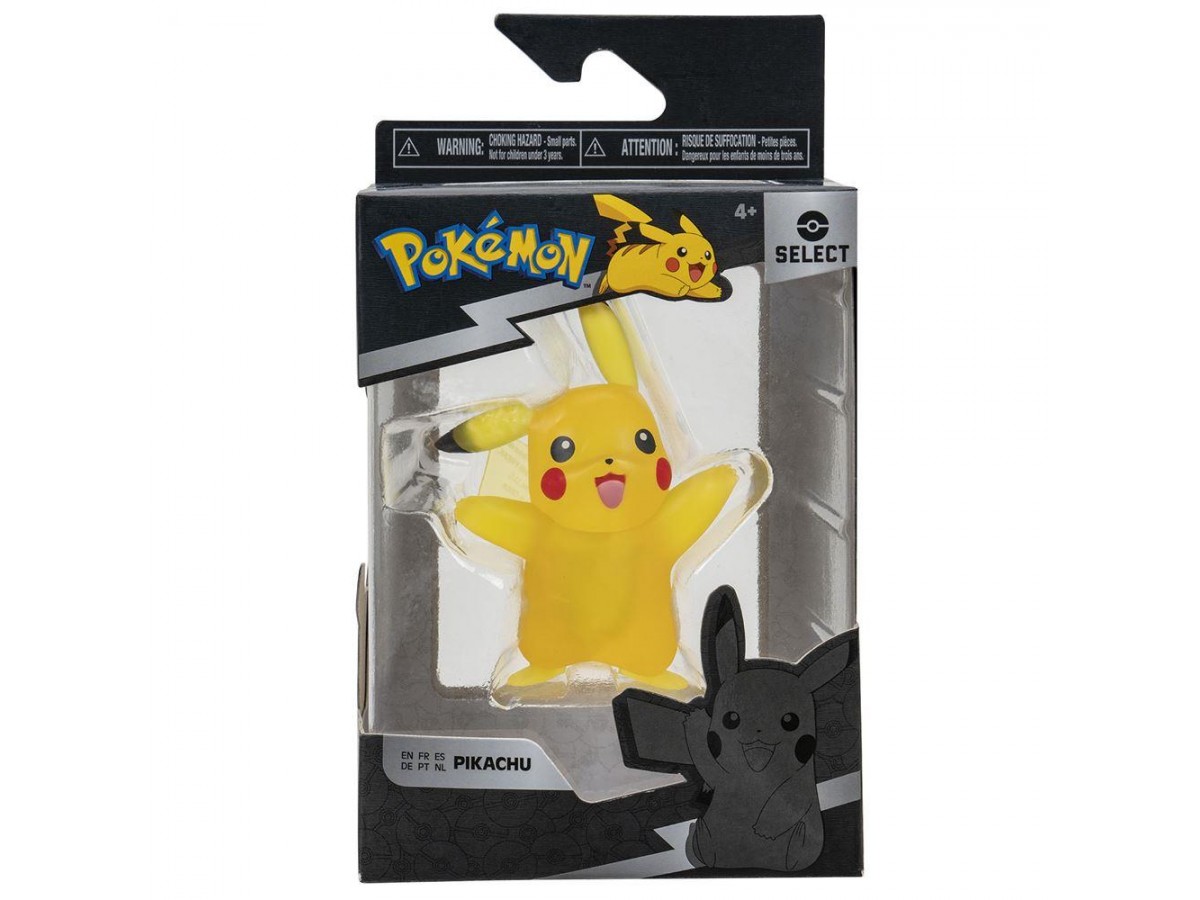 Jazwares Pokemon Select Series Pikachu Seffaf Figür 8 Cm