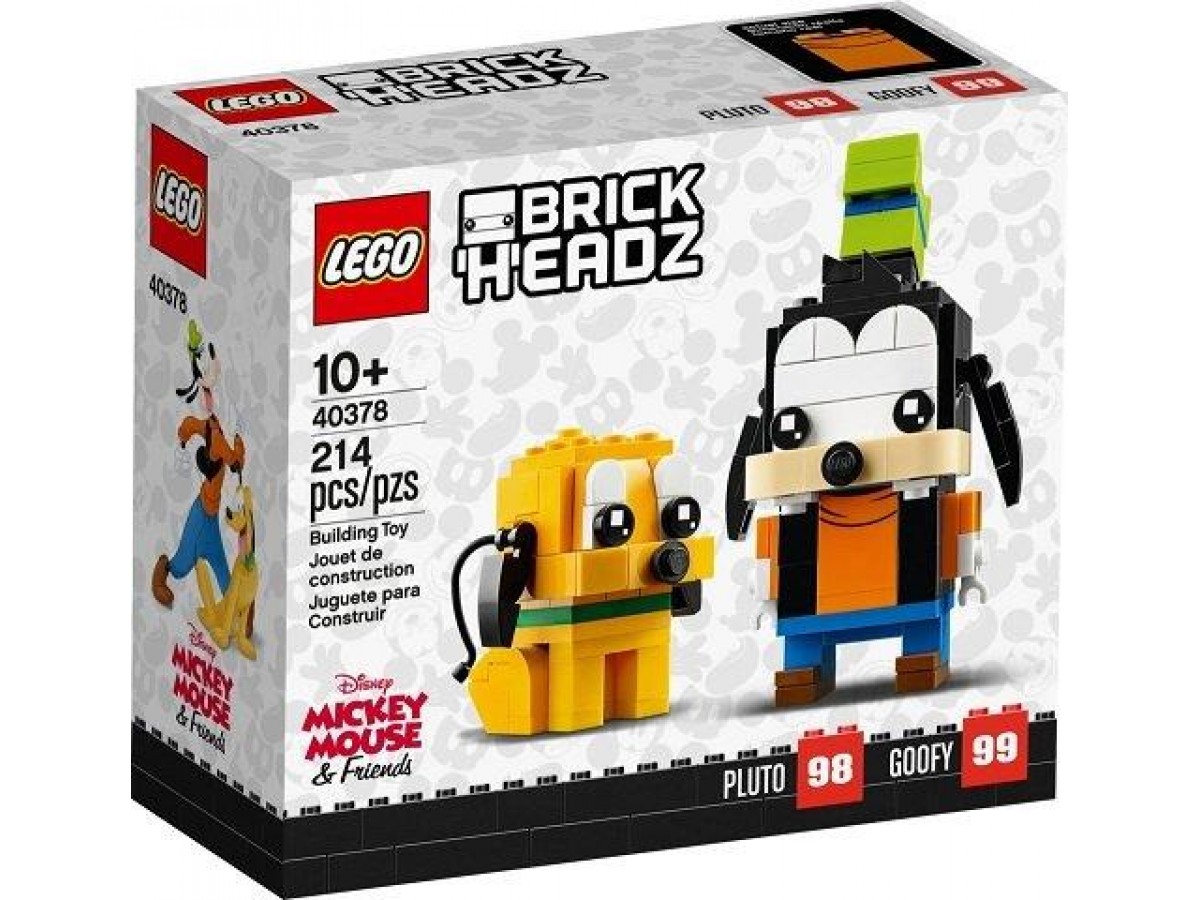 Lego Brickheadz Disney Pluto + Goofy Figürü