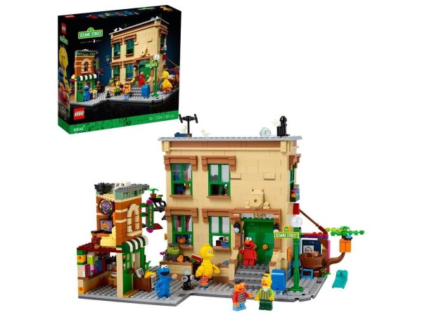 Lego Ideas 123 Susam Sokağı 21324 - 1367 Parça