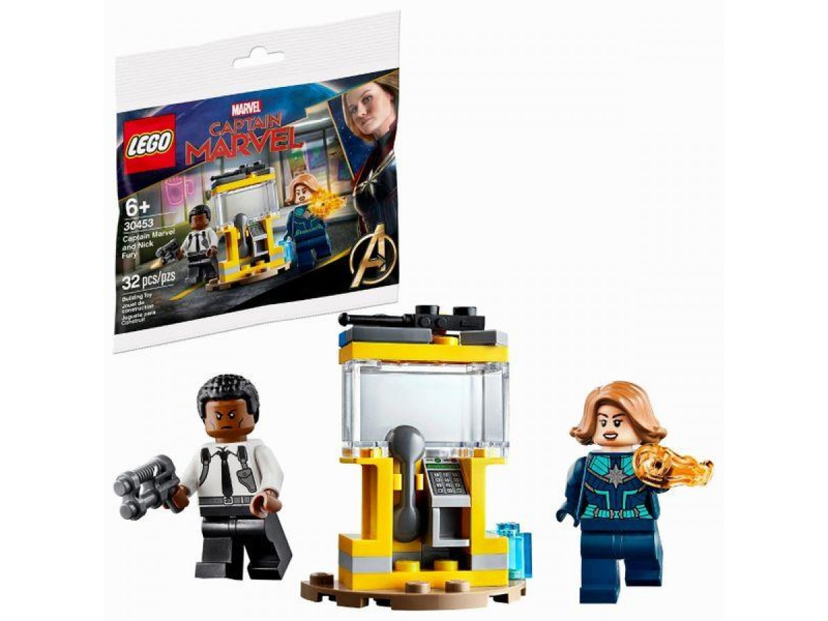 Lego Marvel Super Heroes - Captain Marvel And Nick Fury 30453