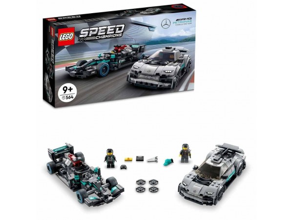 LEGO Speed Champions Mercedes-AMG F1 W12 E + AMG Project One 76909