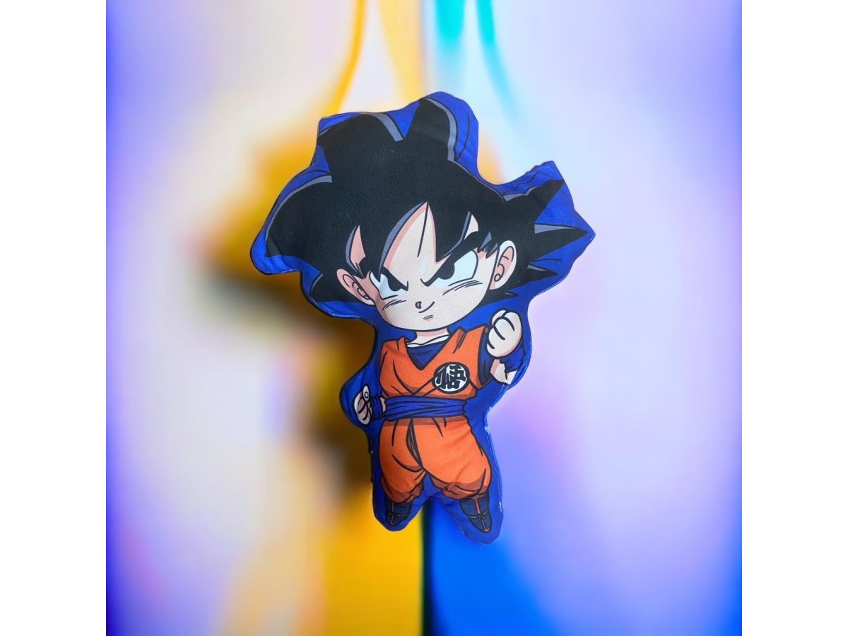 Lisanslı Dragon Ball Goku 3d Yastık 36x25cm