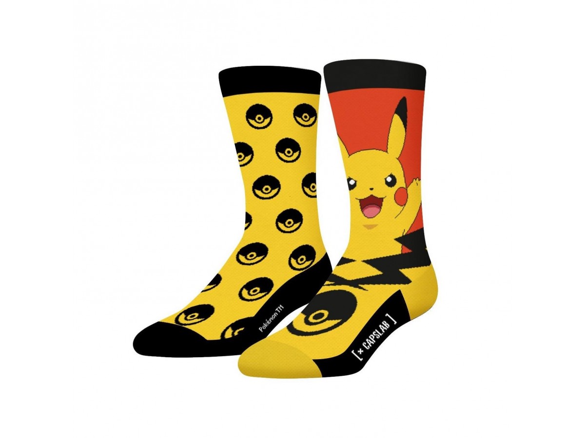 Lisanslı Pokemon - Pikachu V2 Çorap