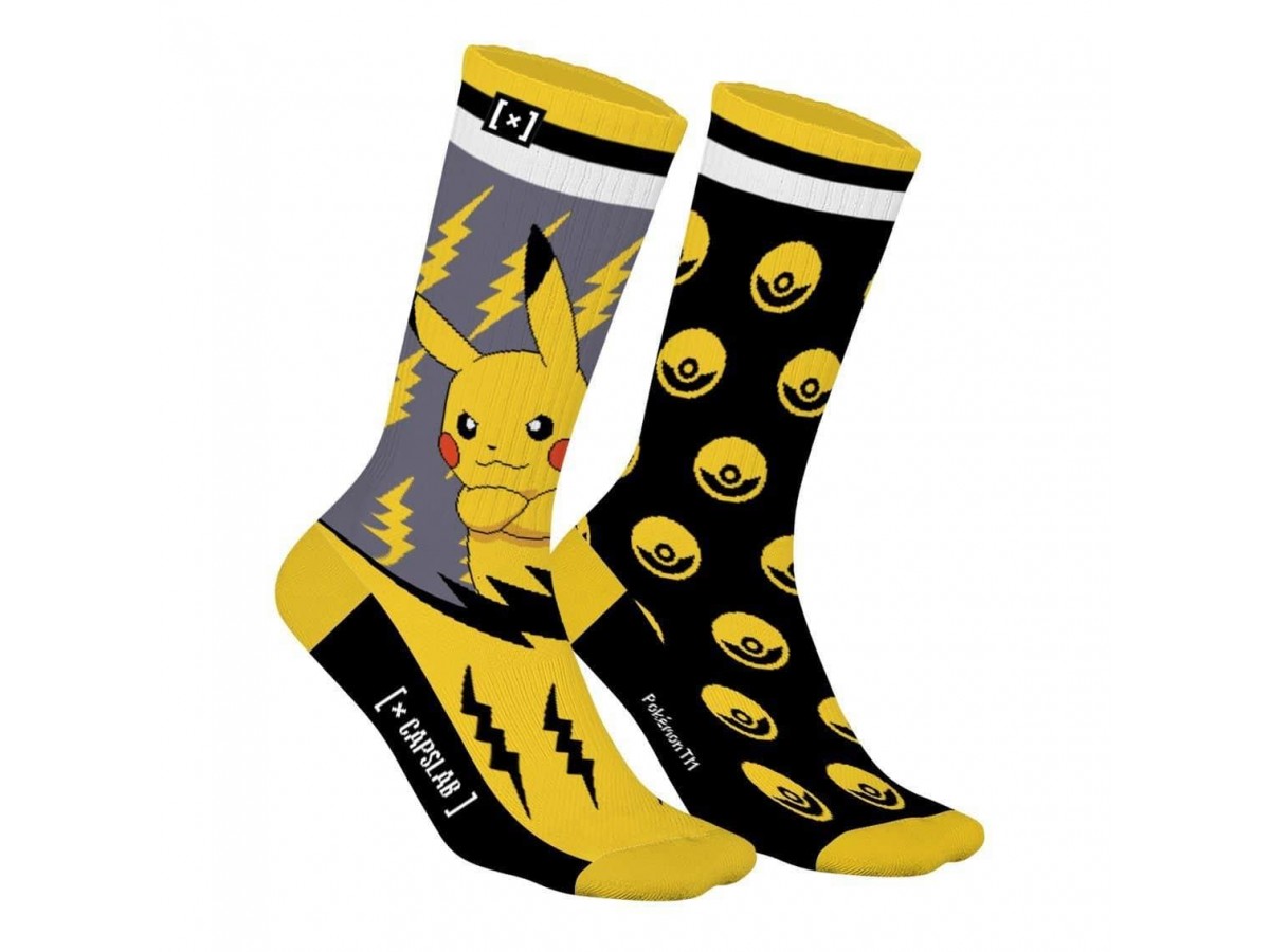 Lisanslı Pokemon - Pikachu V3 Çorap