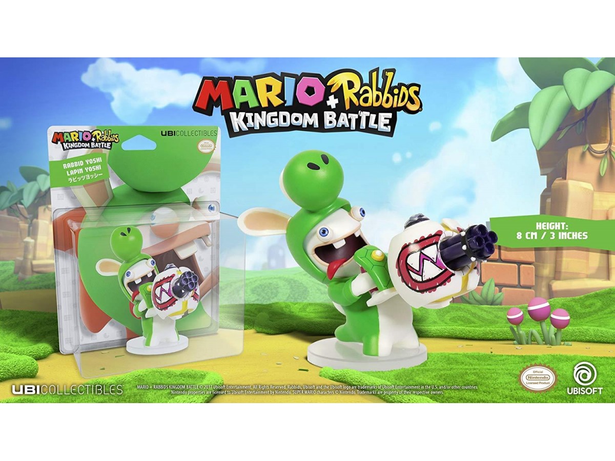 Mario Rabbids Kingdom Battle Yoshi Figürü 8cm