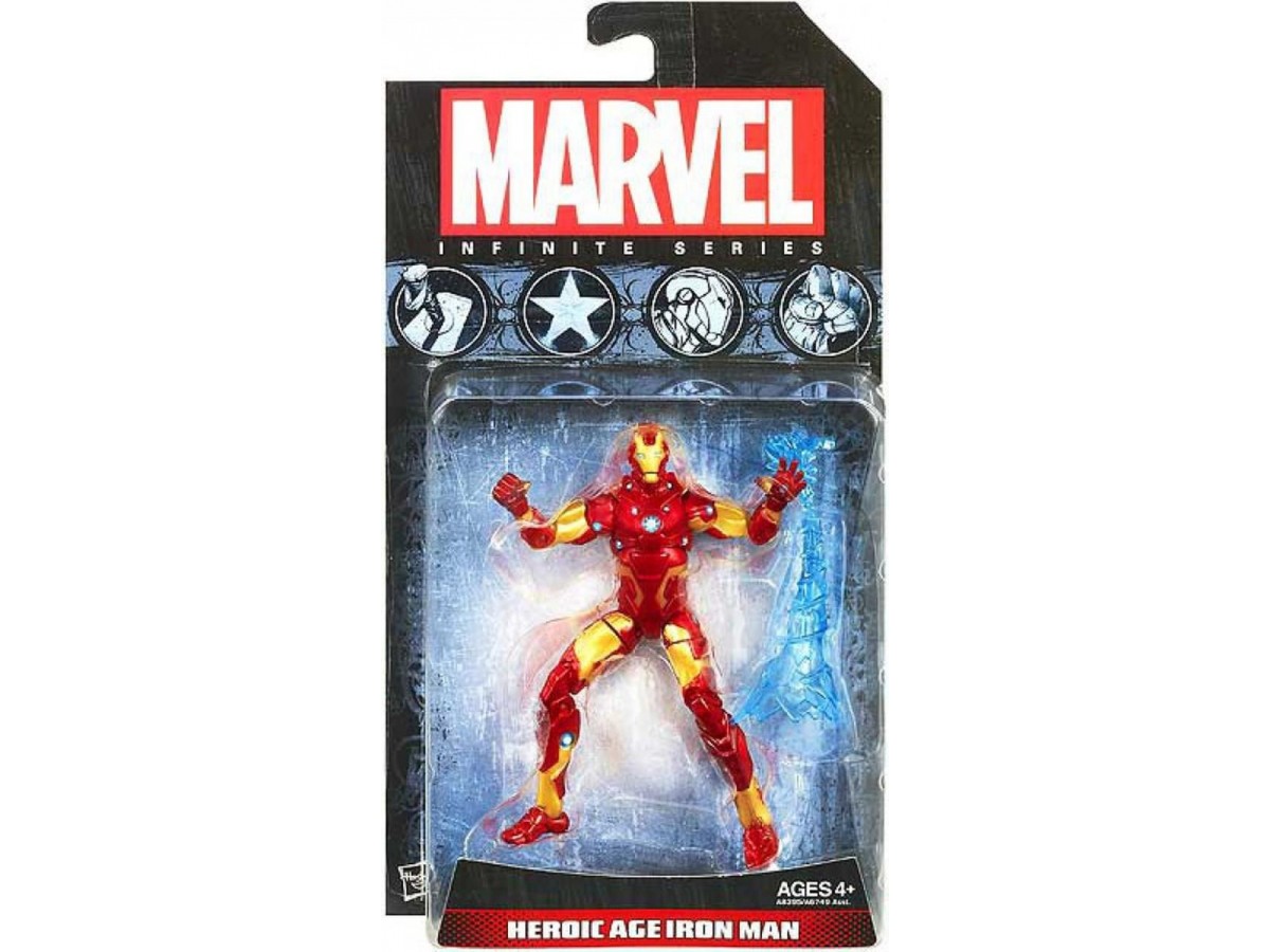 Marvel Infinite Series Hasbro Heroic Age Iron Man Action Figür 10cm