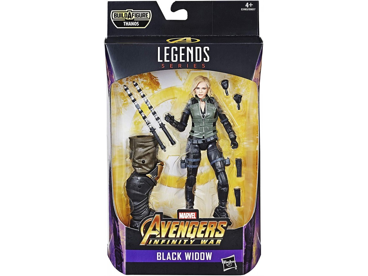 Marvel Legends Series Marvel Avengers Black Widow Figürü