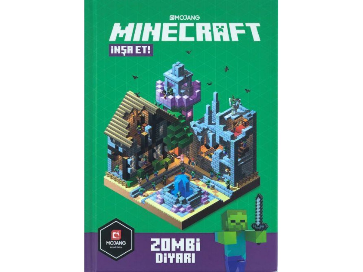Minecraft İnşa Et! Zombi Diyarı Kitabı