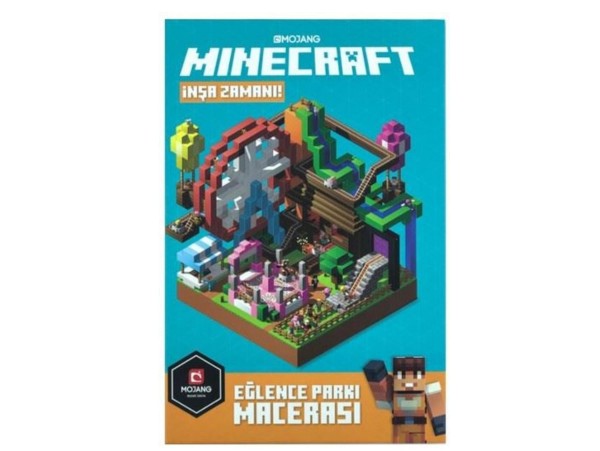 Minecraft İnşa Zamanı! Eğlence Parkı Macerası Kitabı