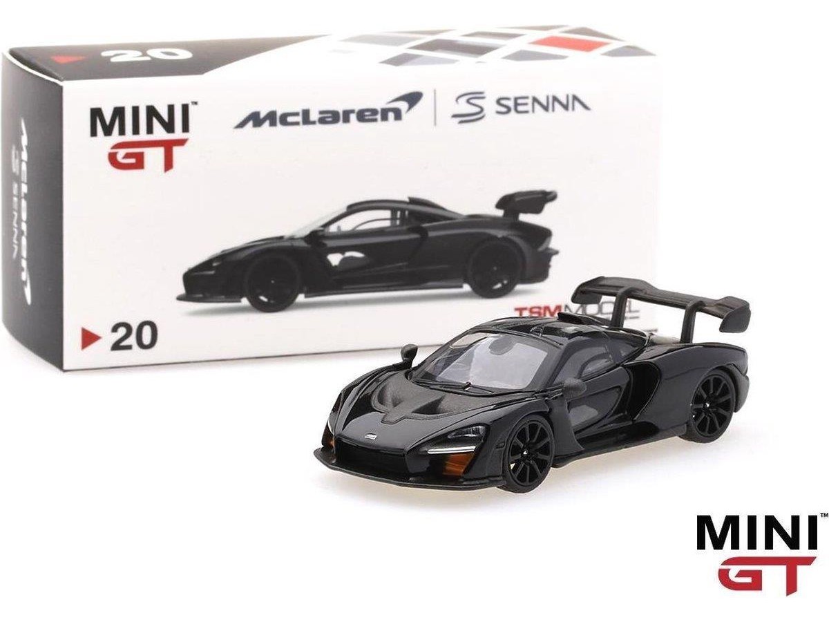 Mini Gt McLaren Senna Onyx Black Lhd 1:64