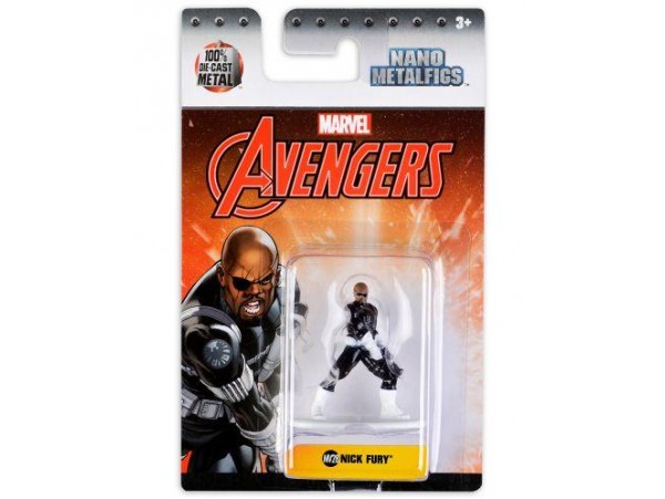 Nano Metalfigs Marvel - Nick Fury Figürü 4cm