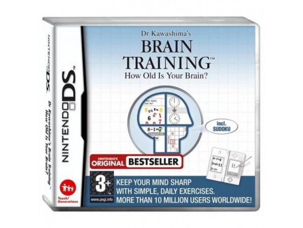 Nintendo Ds Dr Kawashimas Brain Training How Old Is Your Br