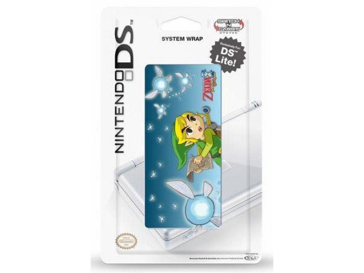 Nintendo Ds Lite Orjinal Zelda Cover Sticker