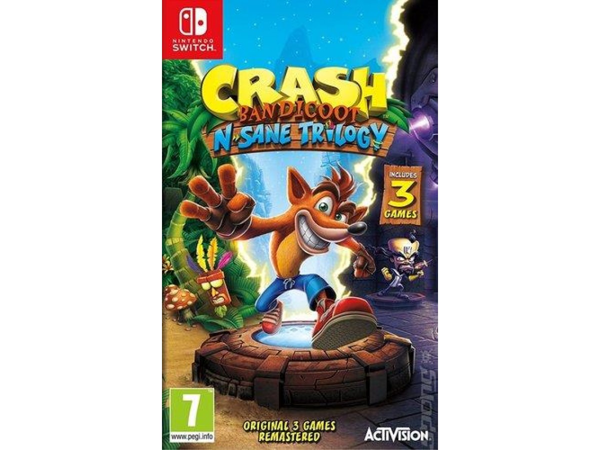 Nintendo Switch Crash Bandicoot Trilogy
