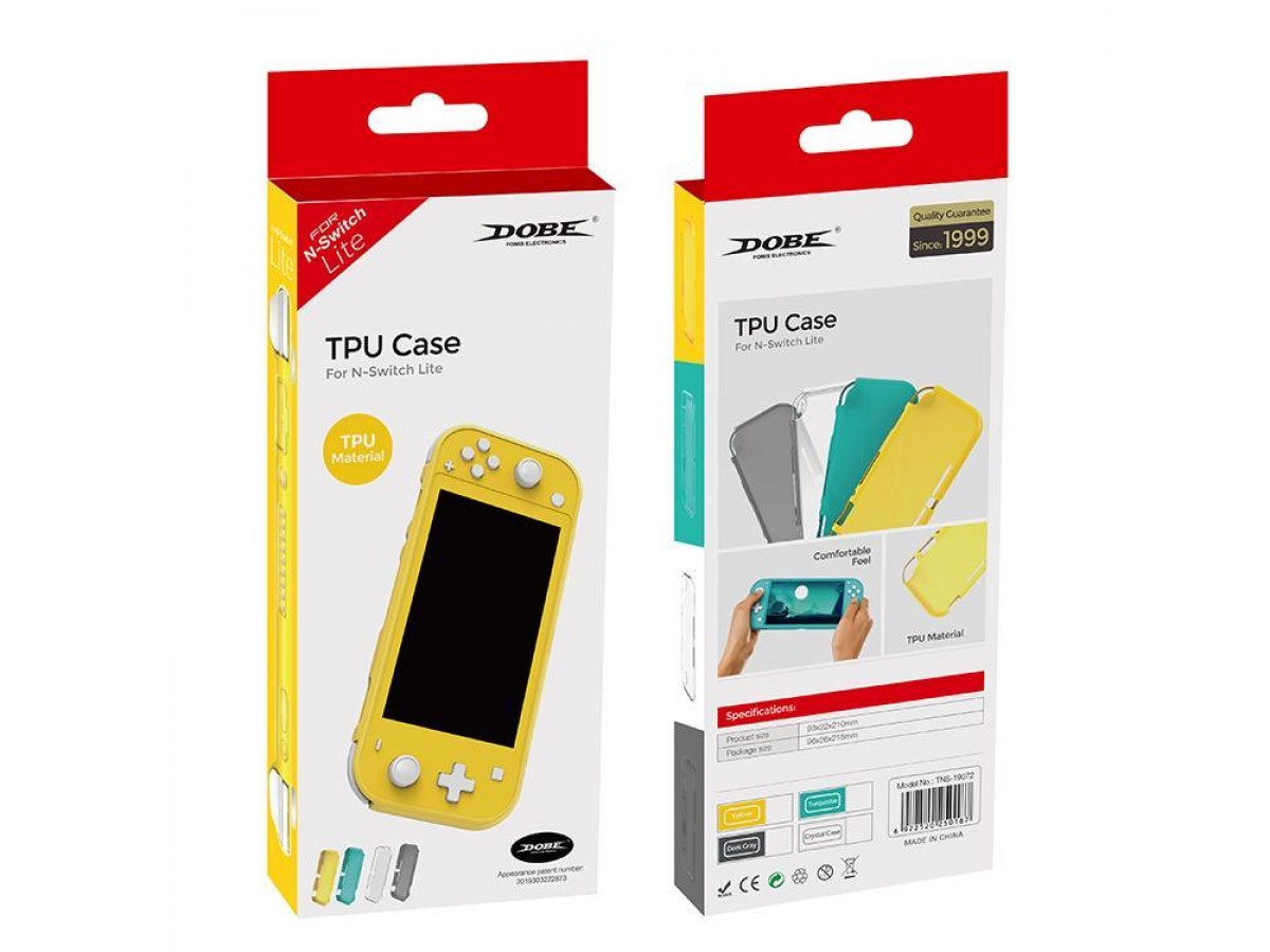 Nintendo Switch Lite Dobe Tpu Case Arka Silikon Kilif Seffaf