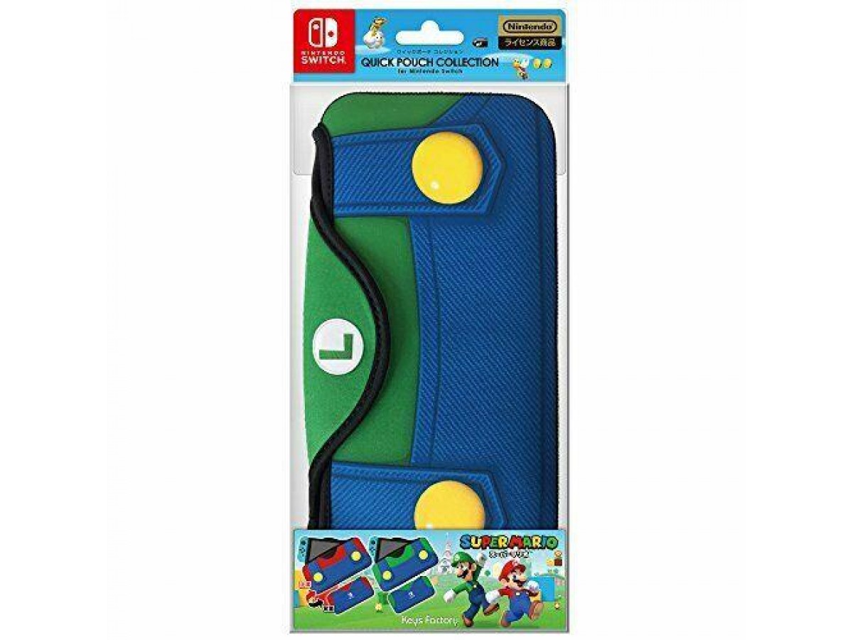 Nintendo Switch Luigi Quick Pouch Case