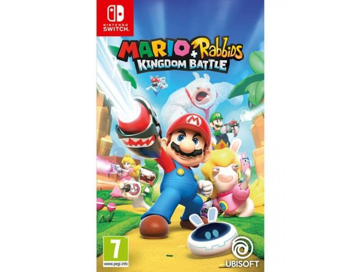Nintendo Switch Mario Rabbids Kingdom Battle Rabbid Cdmedia Tr