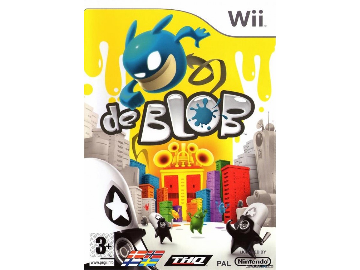Nintendo Wii De Blob Oyunu