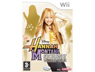 Nintendo Wii Disney Hannah Montana Spotlight World Tour