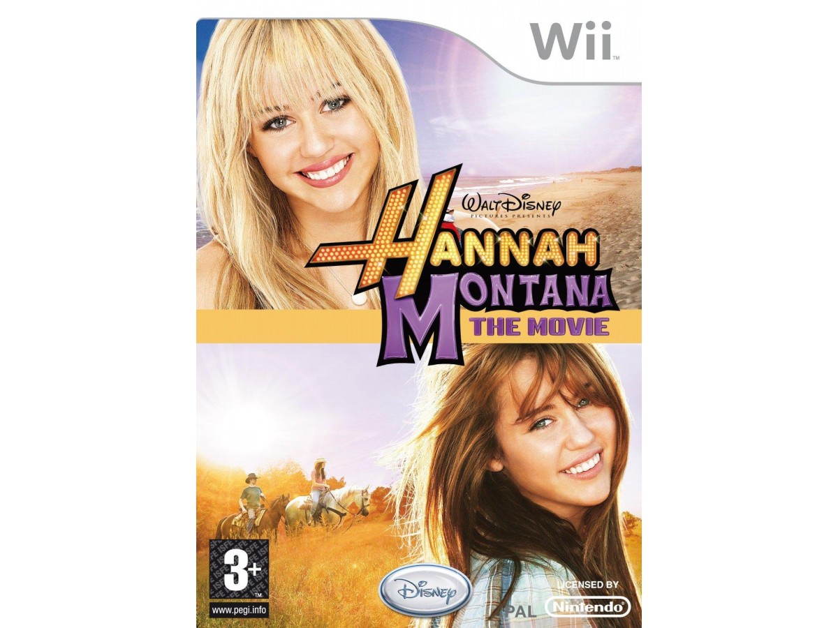 Nintendo Wii Disney Hannah Montana The Movie