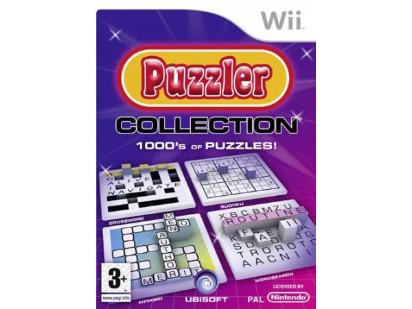 Nintendo Wii Puzzler Collection 1000s Of Puzzles -Wii Konsol Oyunudur!!!
