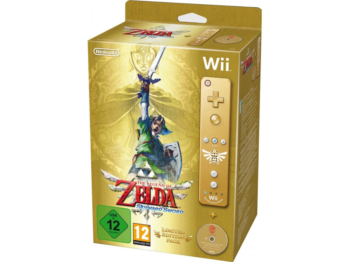Nintendo Wii The Legend Of Zelda Skyward Sword Oyun + Motio
