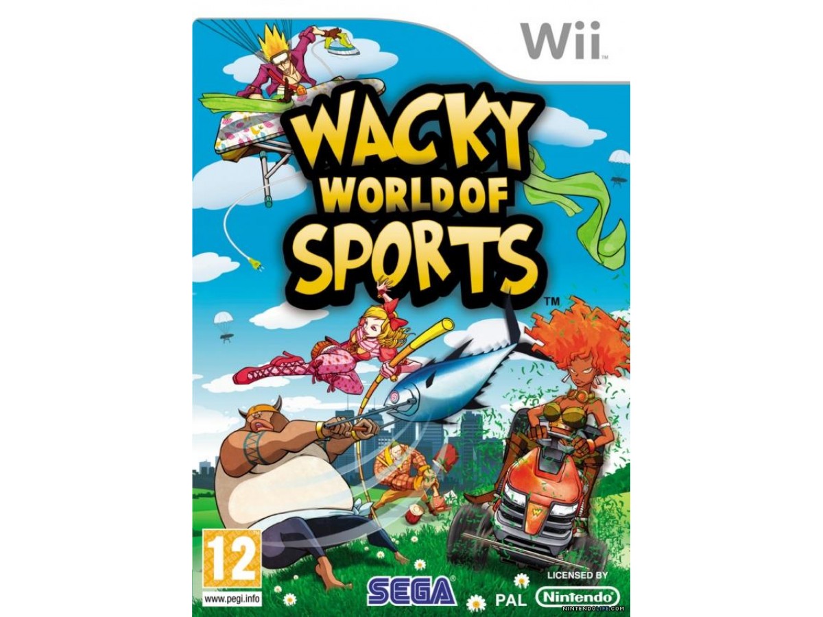 Nintendo Wii Wacky World Of Sports