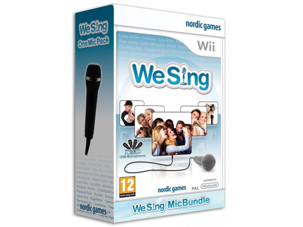 Nintendo Wii We Sing Oyun + Tek Mikrofon
