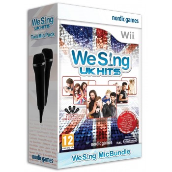 Nintendo Wii We Sing Uk Hits Oyun + 2 Mikrofon
